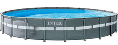 INTEX Ultra XTR Frame Pool Set 24ft x 52" ( 732cm x 132cm ) With Sand Filter Pump , Ladder, Pool Cover Ground Cloth