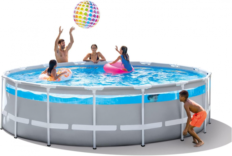 26730 INTEX 16ft x 4ft Prism Frame Clearview Premium Pool Set (4.88m x 1.22m)