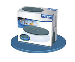 Intex Round Pool Cover 15ft Navy Blue