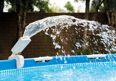 INTEX Multi-Color Led Pool Sprayer 4 Bright Color White, Red, Blue and Green Hydroelectric Power