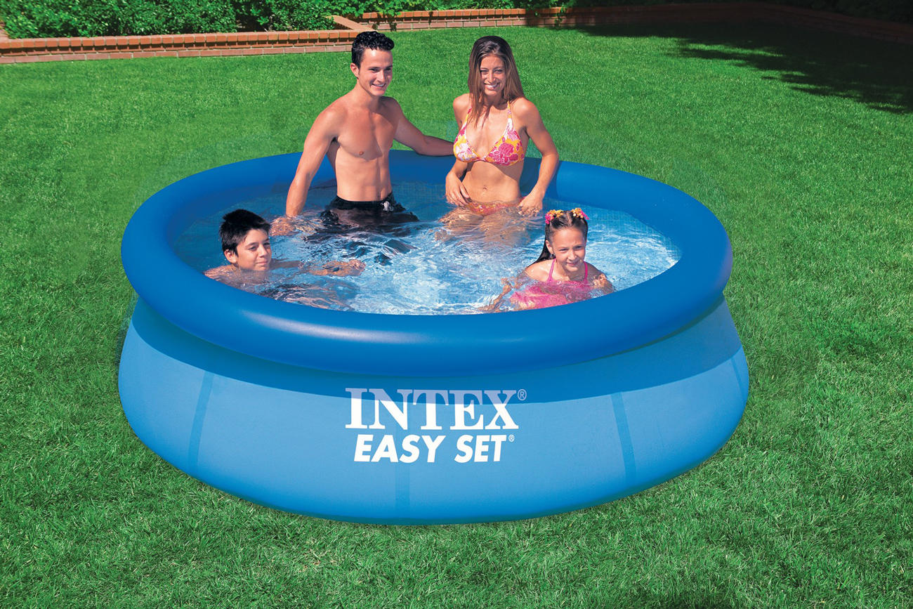 INTEX Easy Set Pool Without Filter - Blue, ( 8'' x 30" )