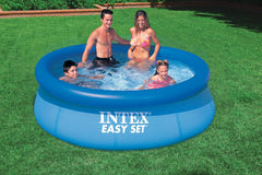 INTEX Easy Set Pool Without Filter - Blue, ( 8'' x 30" )