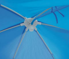 INTEX 6ft x 15in Metal Frame Above Ground Swimming Pool With Canopy Built-in Sprayer