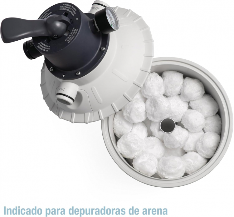 INTEX Krystal Clear Fiber Ball Filtration Media (Re-Useable)