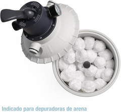 INTEX Krystal Clear Fiber Ball Filtration Media (Re-Useable)