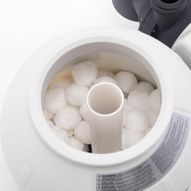 INTEX Krystal Clear Fiber Ball Filtration Media (Re-Useable)