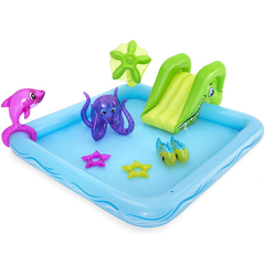 Bestway Fantastic Aquarium Play Center Pool 7'10"X6'9"X34"