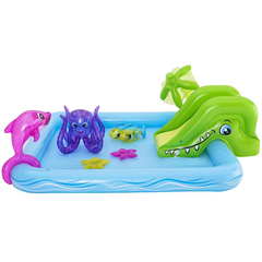 Bestway Fantastic Aquarium Play Center Pool 7'10"X6'9"X34"