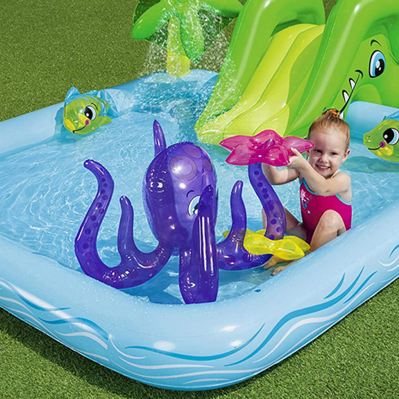 Bestway Fantastic Aquarium Play Center Pool 7'10"X6'9"X34"