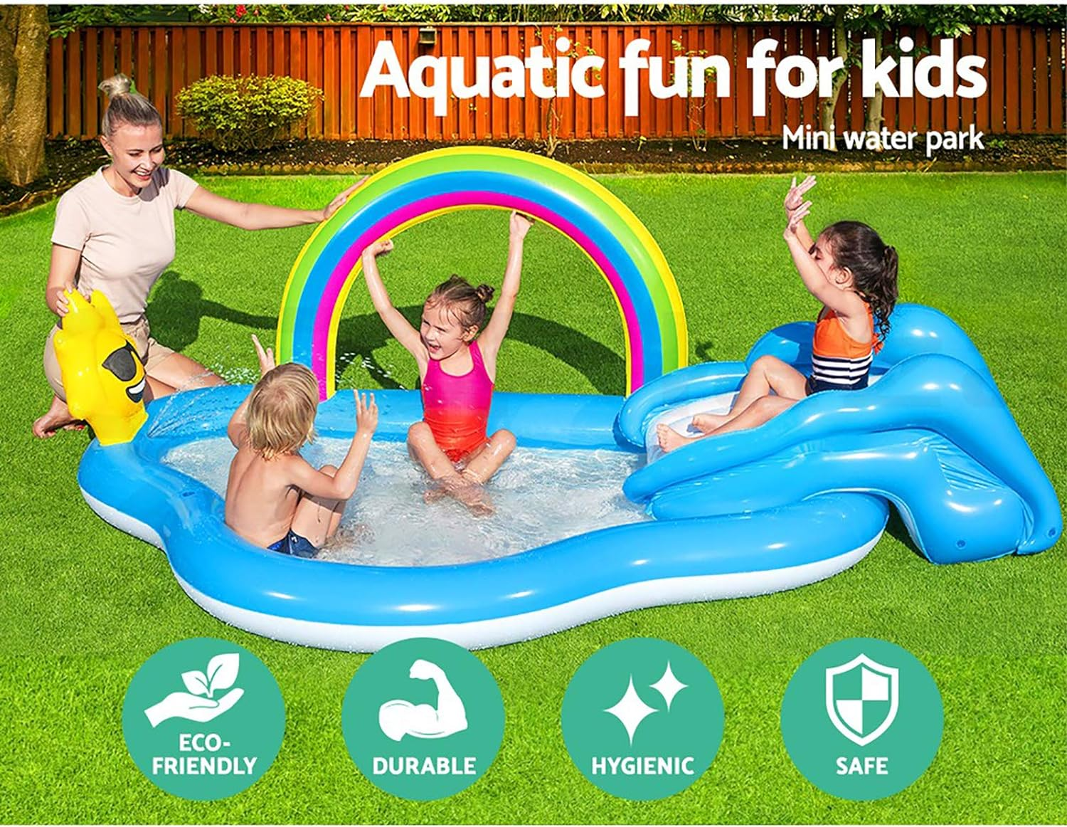 Bestway Play Center Rainbow Pool 8'5"X57"X36"