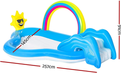 Bestway Play Center Rainbow Pool 8'5"X57"X36"
