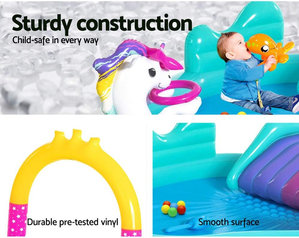 Bestway Magical Unicorn Play Center Pool 9'X6'6"X54"