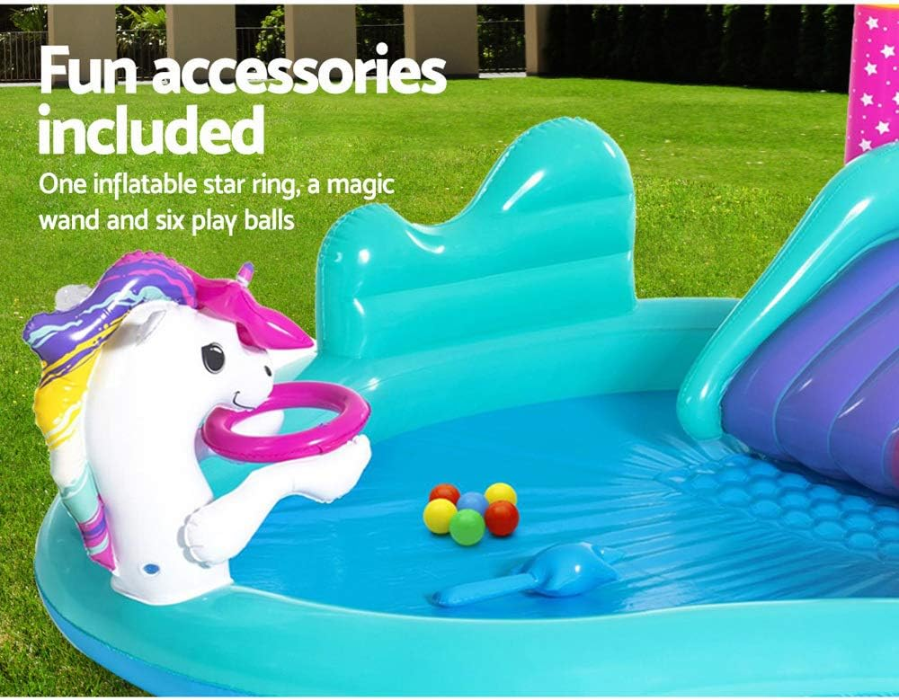 Bestway Magical Unicorn Play Center Pool 9'X6'6"X54"