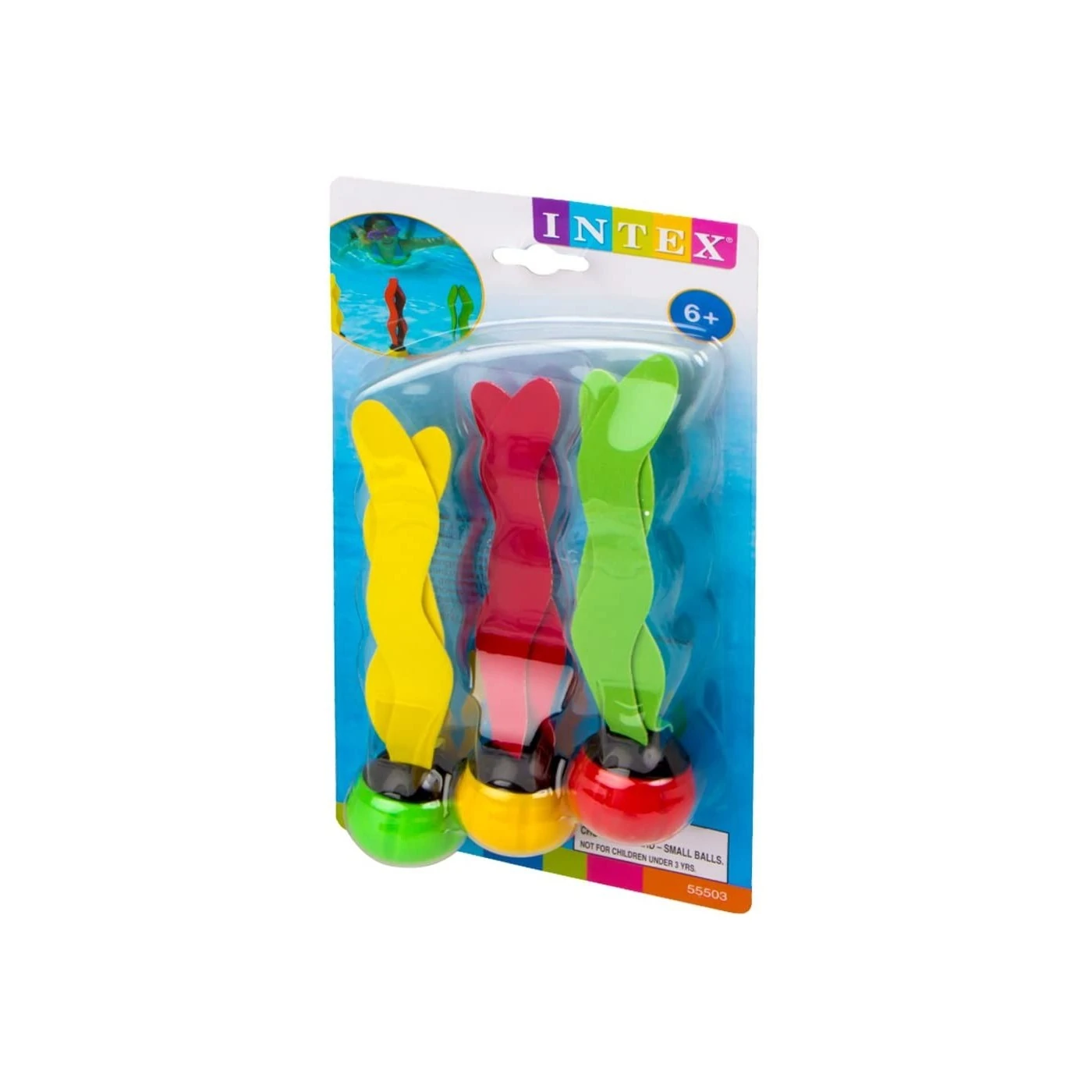 Intex Underwater Swimming Diving Pool Toy Sinking Fun Balls