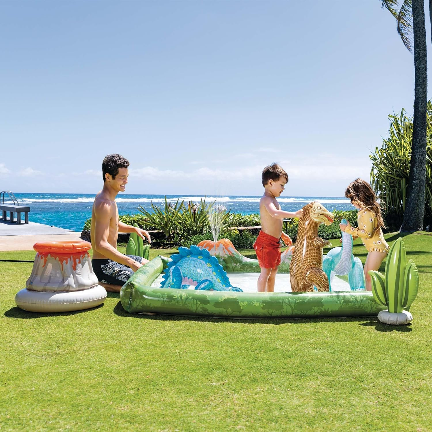 Intex Jurassic Adventure Play Center Pool 79"X79"X14