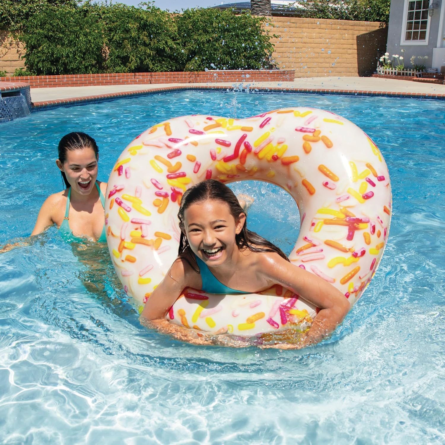 Intex Sprinkle Donut Heart Tube 41"X39"