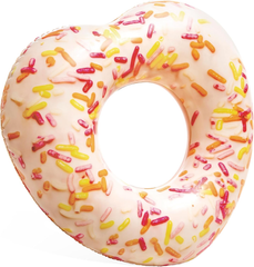 Intex Sprinkle Donut Heart Tube 41"X39"