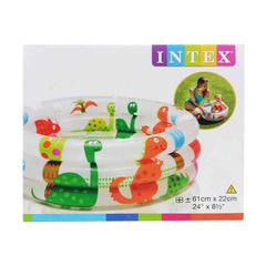Intex Dinosaur 3 Ring Baby Pool 24"D x 8 "H