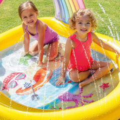 Intex Rainbow Arch Spray Pool 58" x 51" x 34"