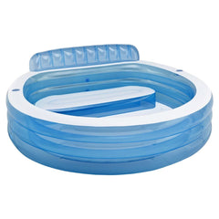 INTEX Swim Center Paradise Family Lounge Pool ( 88" L x 85" W x 30" H )
