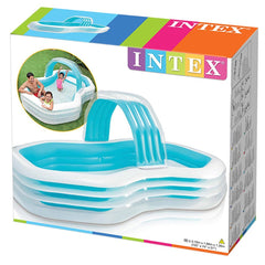INTEX Swim Center Family Cabana Pool ( 122" L x 74" W x 51" H )