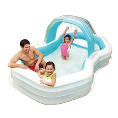 INTEX Swim Center Family Cabana Pool ( 122" L x 74" W x 51" H )