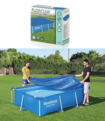 Bestway Steel Pro Pool Cover 8'8" X68.5" (1.74mX2.64m) FLOWCLEAR