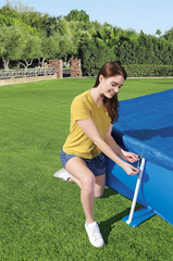 Bestway Steel Pro Pool Cover 8'8" X68.5" (1.74mX2.64m) FLOWCLEAR