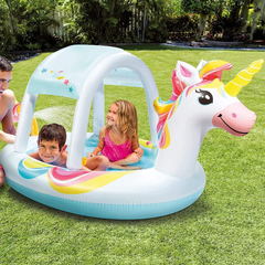 INTEX Unicorn Spray Pool ( 100" x 52" x 42" )