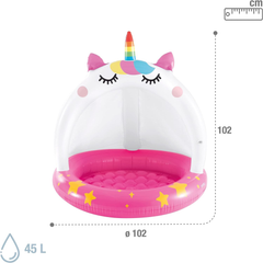 58438 Intex Caticorn Baby Pool ( 40" x 40" )