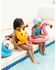 INTEX Animal Split Ring Flamingo ( 30" x 21.5" ) Sloth ( 23" x 21.5" ) Honey Bee ( 23" x 21.5" )