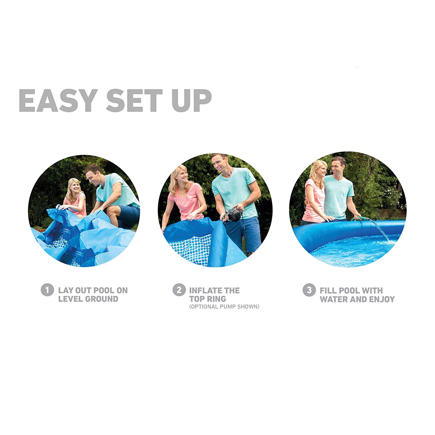 INTEX Easy Set Pool 8Ft X 24