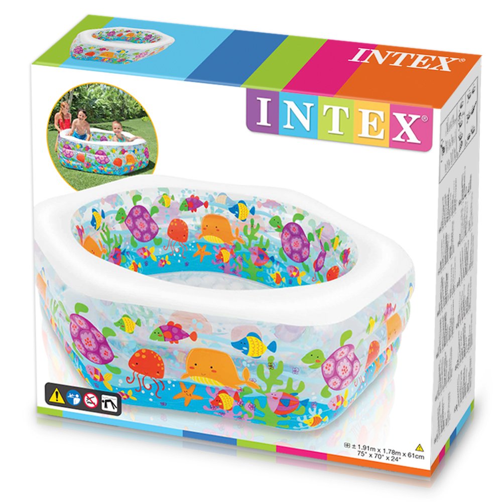 INTEX Ocean Reef Pool ( 75" L x 70" W x 24" H )