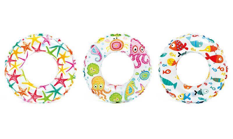 INTEX Lively Print Swim Rings 24'' ( 61cm ) Diameter