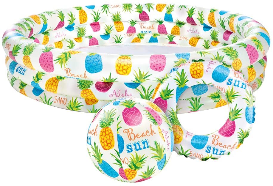INTEX Fishbowl Pool (52" x 11") With Ball And Tube