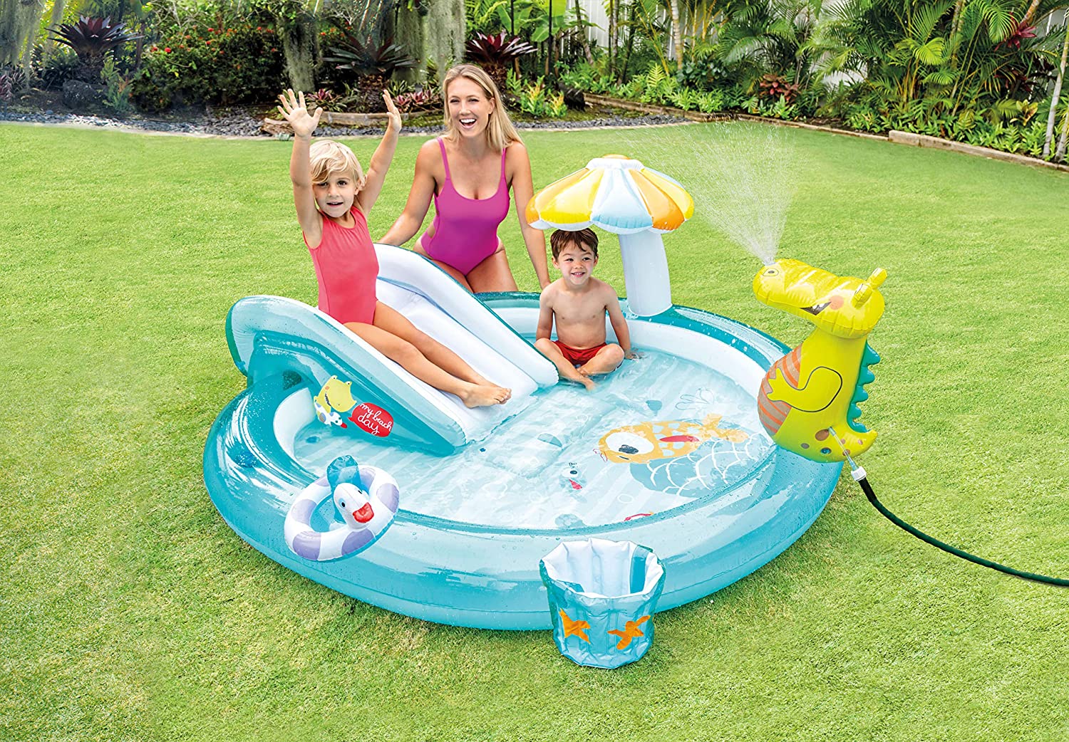 Intex Gator Play Cener ( 6'7" L x 5'7" W x 2'9" H )