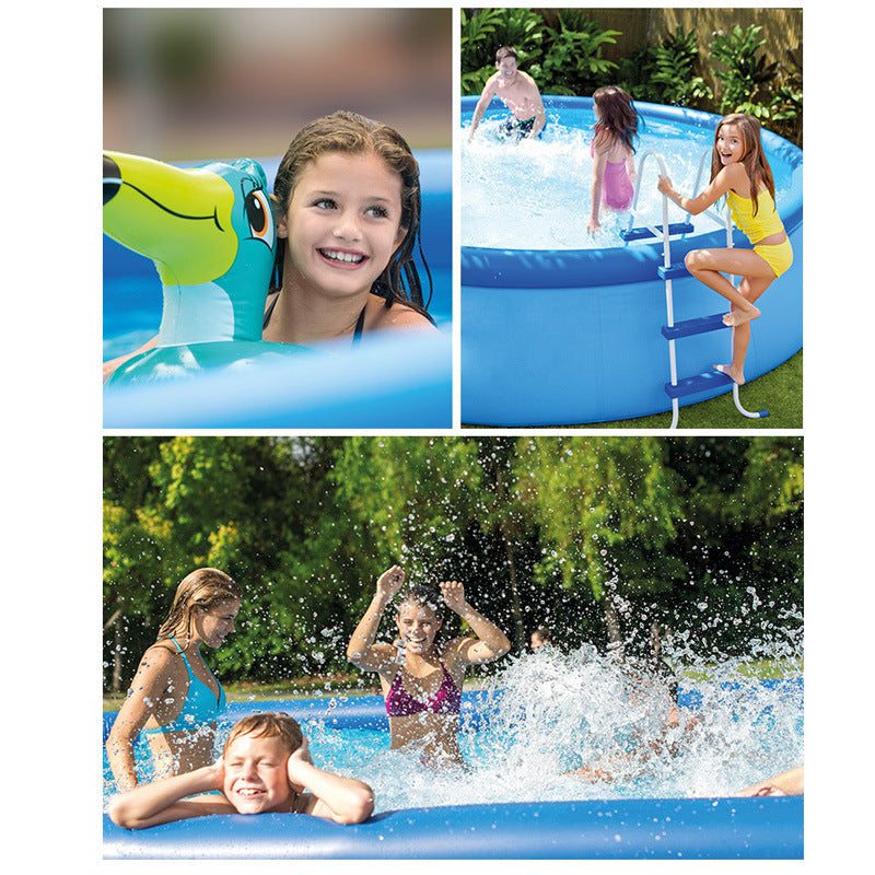 INTEX Easy Set Inflatable Puncture Resistant Pool 10'x24"