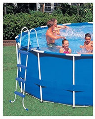 INTEX 15ft x 48" Metal Frame Pool Set Round 4.57m x 1.22m