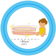 INTEX Glitter Mini Pool 34" x 10" (Soft Base)
