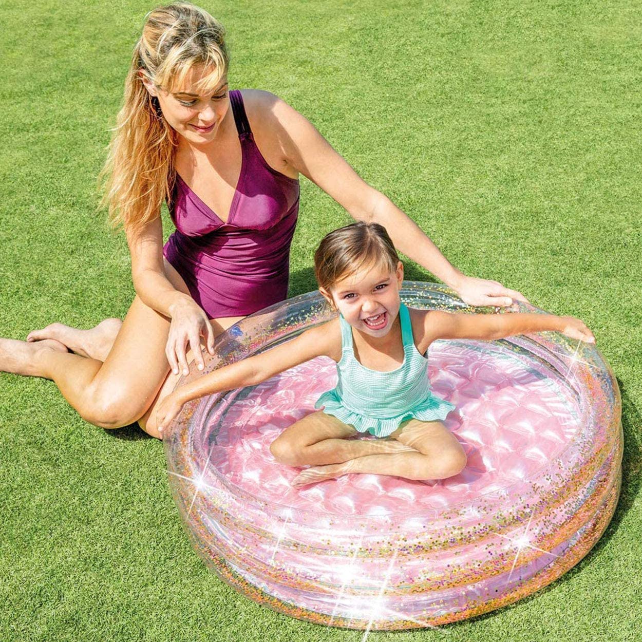 INTEX Glitter Mini Pool 34" x 10" (Soft Base)