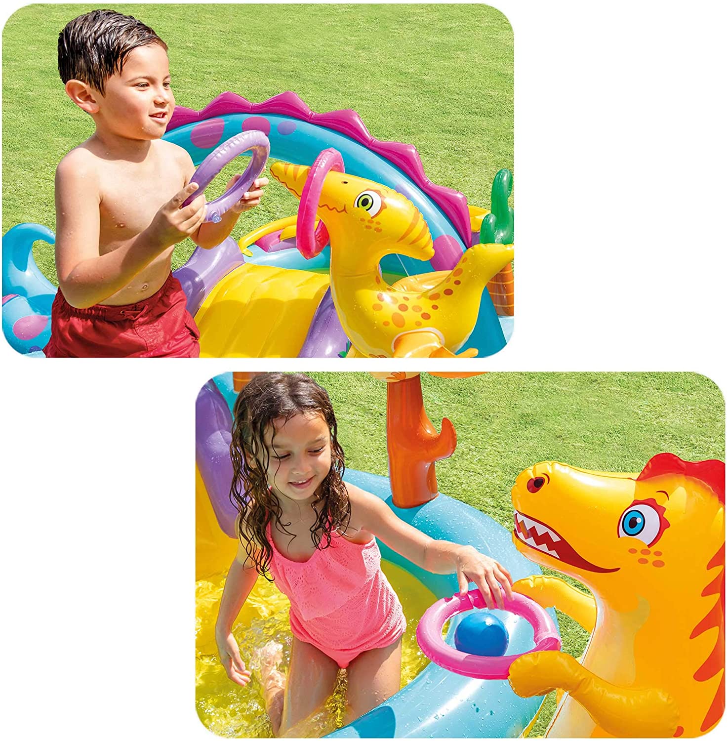 Intex Dinoland Play Center (10' 11" L x 7'6" W x 3' 8" H )
