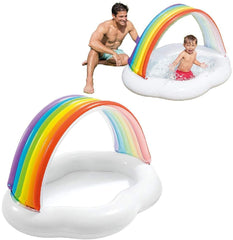 INTEX Rainbow Cloud Baby Pool ( 56" x 47" x 33" )