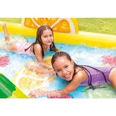INTEX Fun fruity play center swimming pool outdoor 8ft x 6.2ft x 2.9ft