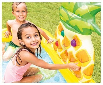 INTEX Fun fruity play center swimming pool outdoor 8ft x 6.2ft x 2.9ft
