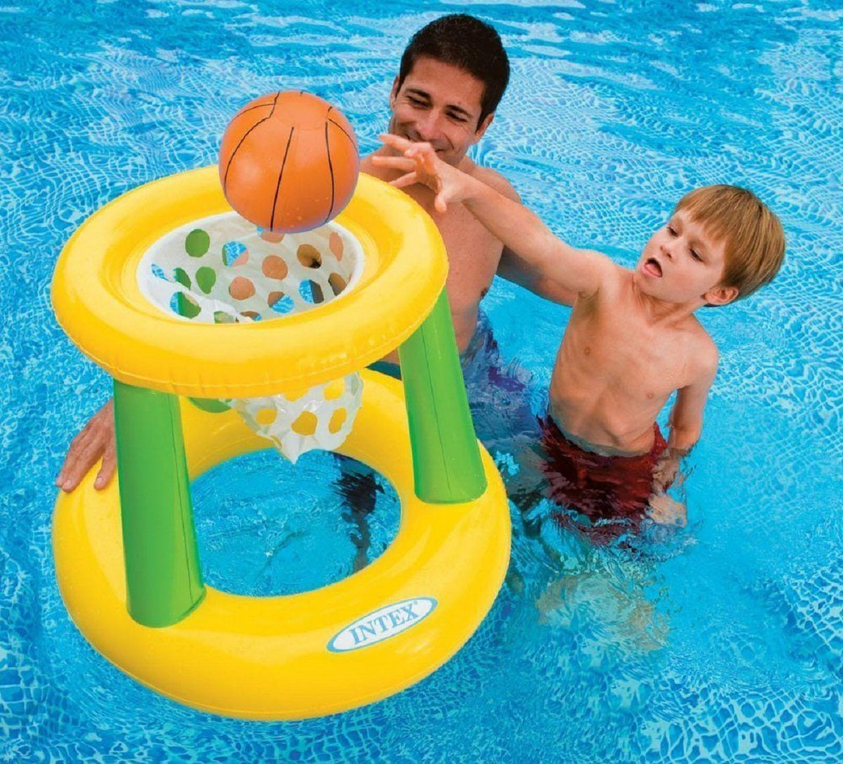 INTEX Floating Hoops Basketball Game ( 26 1/2" x 21 1/2" )