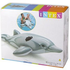 INTEX Dolphin Ride-On ( 79" x 30" )